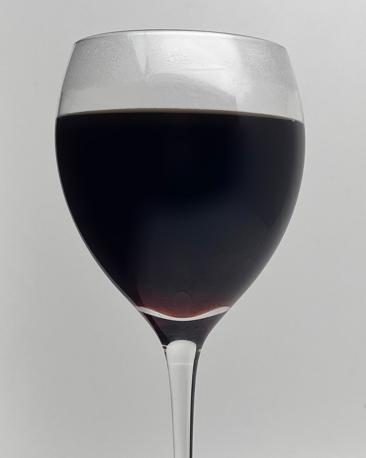 It brews to look like a dark, rich liqueur.