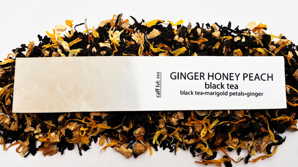 Loose Leaf Ginger & Peach Black Tea