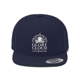 Get You Some GloryCloudCoffee Logo Unisex Flat Bill Hats
