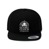 Get You Some GloryCloudCoffee Logo Unisex Flat Bill Hats
